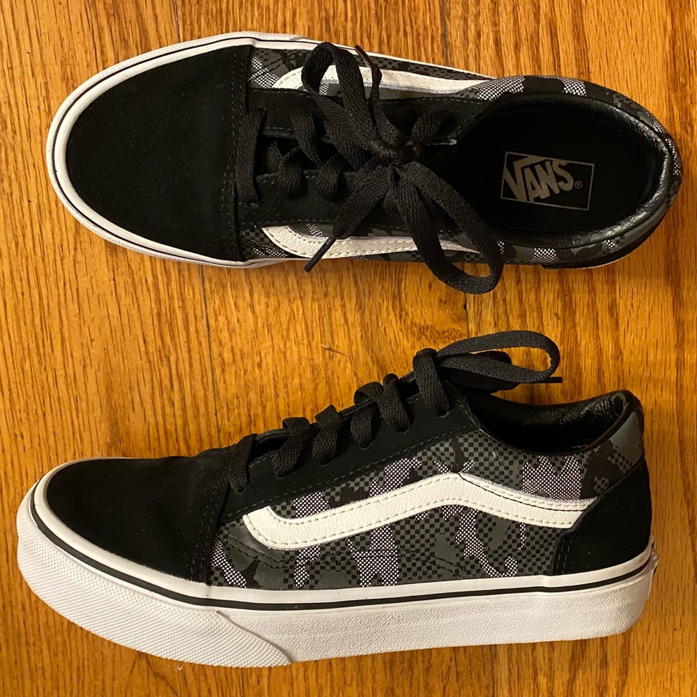 Vans Camo Sneaker, Gray